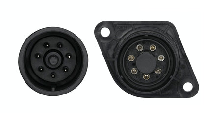 HELLA Socket - 24V - 7-pin connector - Plug: Crimp Contact - Quantity: 1 8JB007645-021