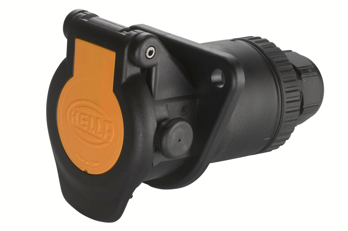 HELLA Socket - 12V - 7-pin connector - Screw Connection - Plug: Round Plug - Quantity: 8JB011895-001