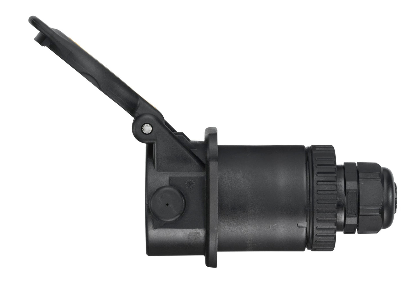 HELLA Socket - 12V - 7-pin connector - Screw Connection - Plug: Round Plug - Quantity: 8JB011895-001