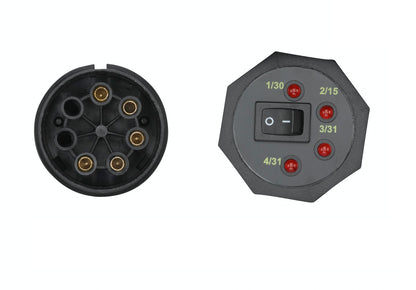 HELLA Testing Unit, towbar socket - 24V 8PD004508-031