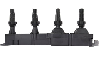 HELLA Ignition Coil - 12V - 4-pin connector - Bolted 5DA193175-731