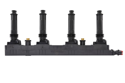 HELLA Ignition Coil - 12V - 6-pin connector - Bolted 5DA358000-331