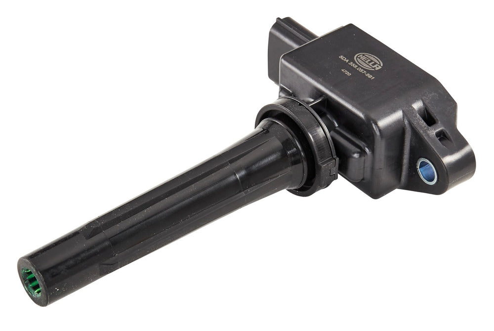 HELLA Ignition Coil - 4-pin connector - Bolted 5DA358057-591