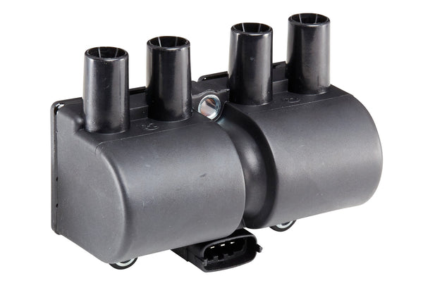 HELLA Ignition Coil - 12V - 4-pin connector - Bolted 5DA193175-561