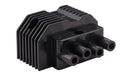 HELLA Ignition Coil - 12V - 4-pin connector - Bolted 5DA193175-651