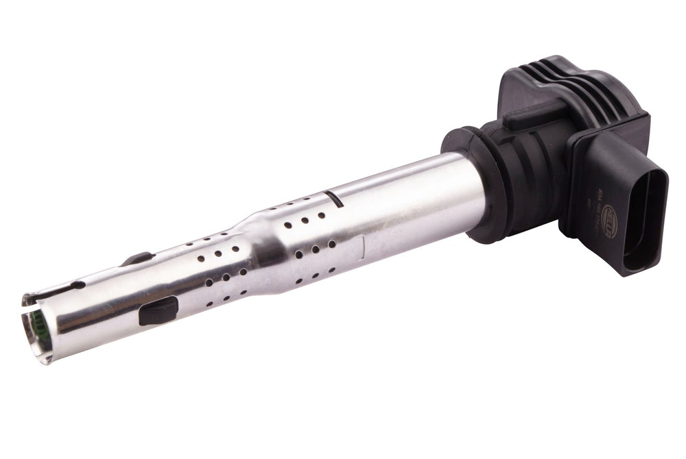 HELLA Ignition Coil - 12V - 4-pin connector - Plugged 5DA193175-921