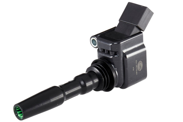 HELLA Ignition Coil - 12V - 4-pin connector - Bolted 5DA193175-951