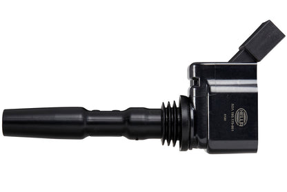 HELLA Ignition Coil - 12V - 4-pin connector - Bolted 5DA193175-951