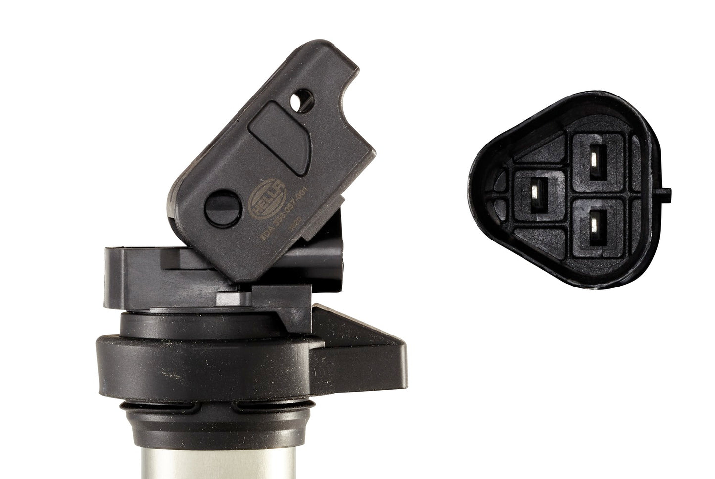 HELLA Ignition Coil - 12V - 3-pin connector - Plugged 5DA358057-001