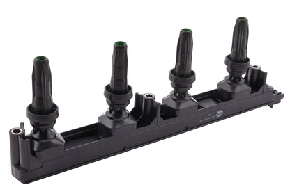 HELLA Ignition Coil - 12V - 6-pin connector - Bolted 5DA749475-601