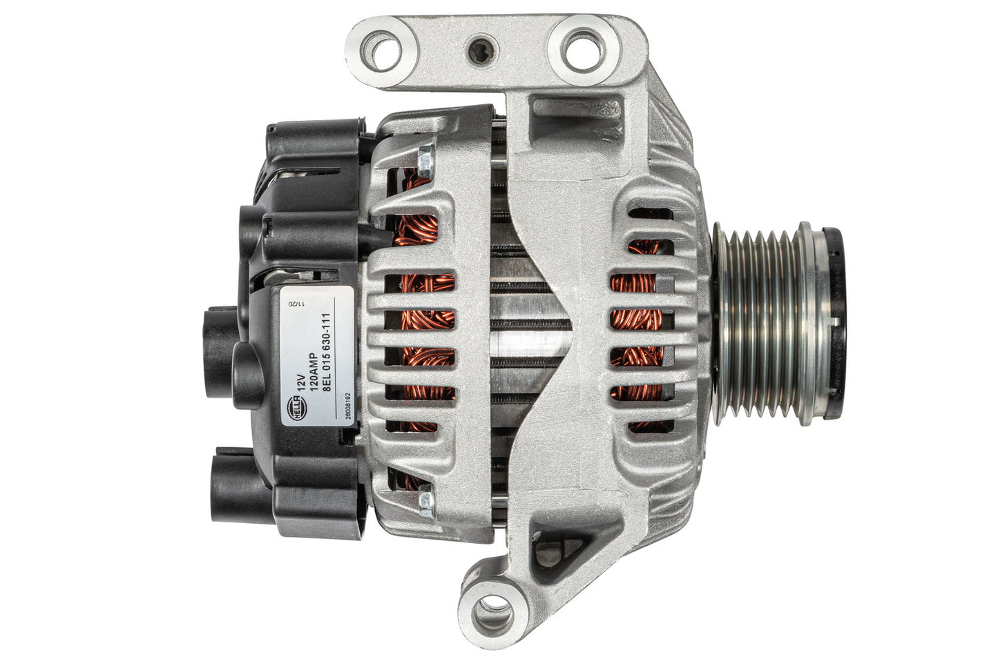 HELLA Alternator - 14V - 120A - for e.g. Opel Corsa D (S07) 8EL015630-111