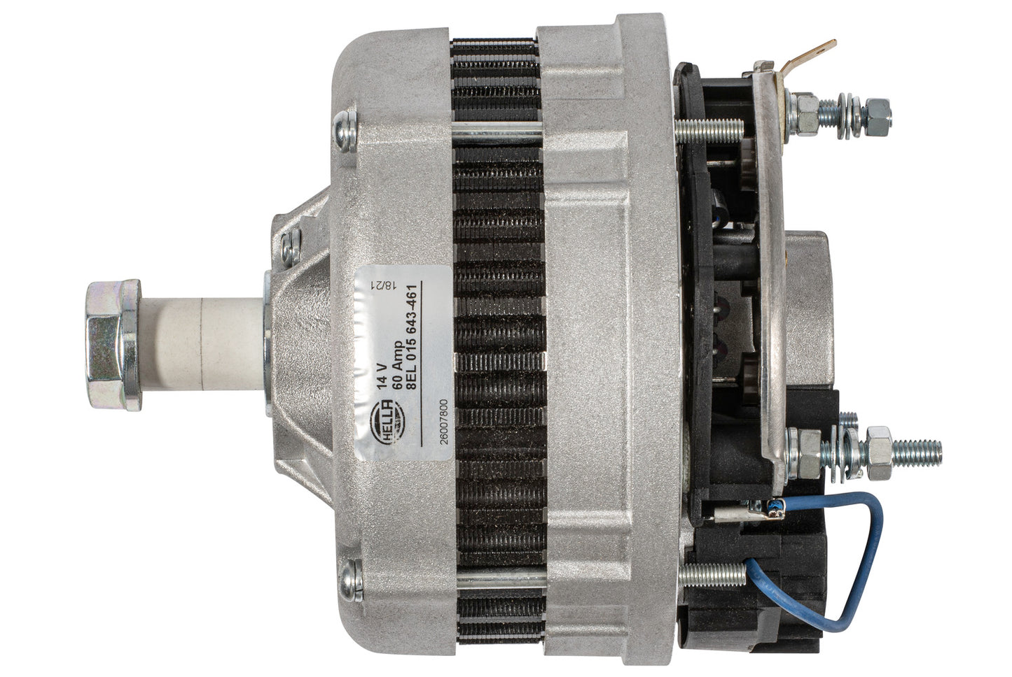 HELLA Alternator - 14V - 60A - for e.g. DEUTZ F 8EL015643-461