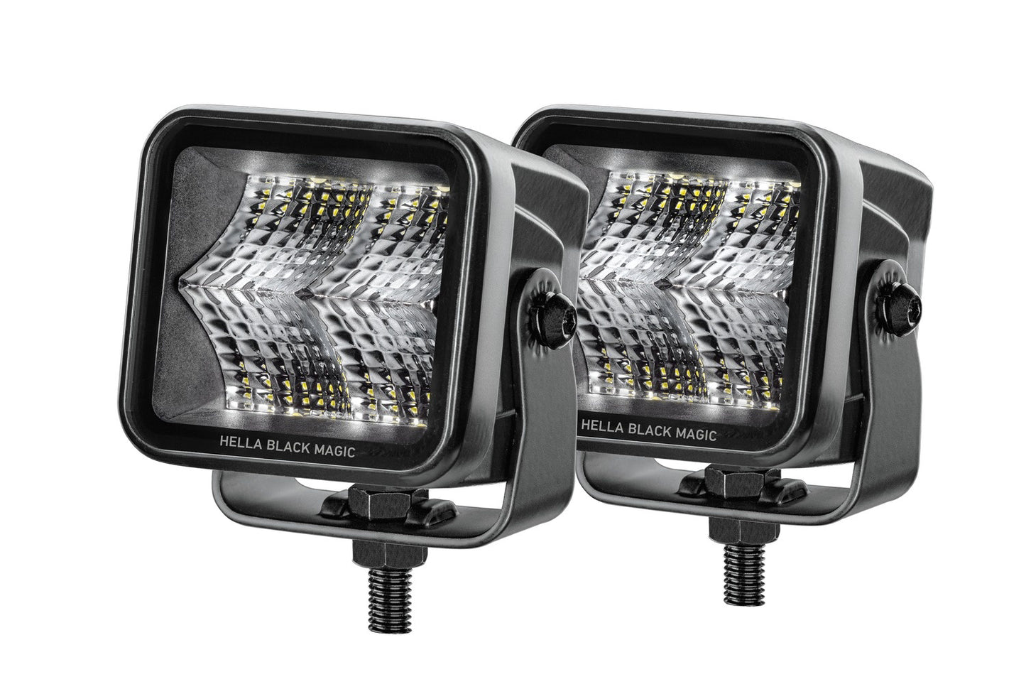 HELLA LED-Spotlight - Black Magic Edgeless Cube Kit 2.7" - 12/24V - 1400lm 1FA358176-801