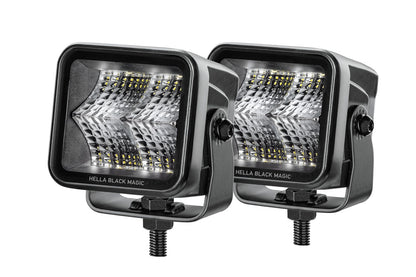 HELLA LED-Spotlight - Black Magic Edgeless Cube Kit 2.7" - 12/24V - 1400lm 1FA358176-801