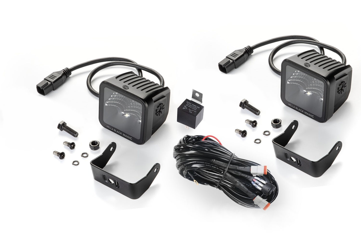 HELLA LED-Spotlight - Black Magic Edgeless Cube Kit 3.2" - 12/24V - 3000lm 1FA358176-811