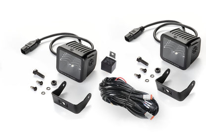 HELLA LED-Spotlight - Black Magic Edgeless Cube Kit 3.2" - 12/24V - 3000lm 1FA358176-811