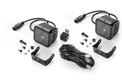 HELLA LED-Spotlight - Black Magic Edgeless Cube Kit 3.2" - 12/24V - 3000lm 1FA358176-821