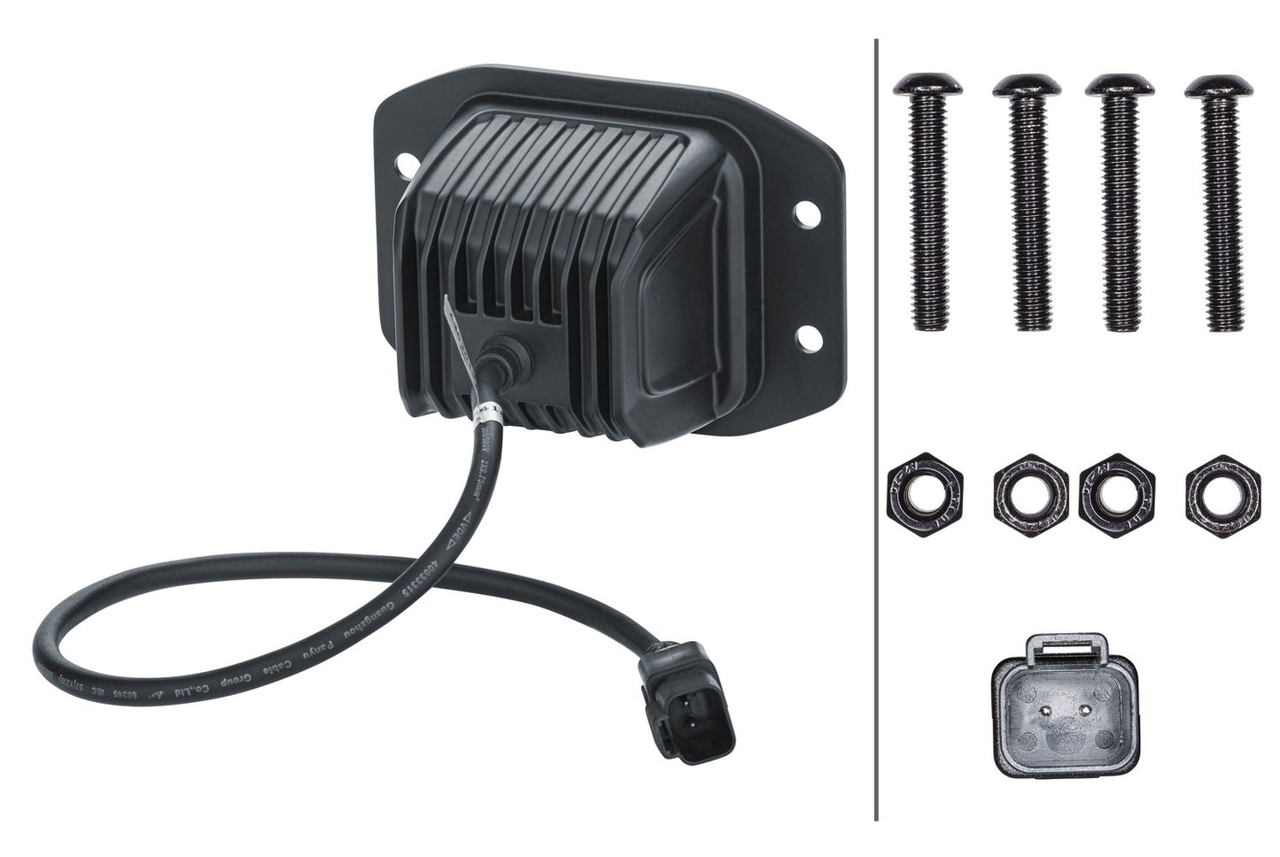 HELLA LED-Spotlight - Black Magic Edgeless Cube Kit 3.2" - 12/24V - 3000lm 1FA358176-831