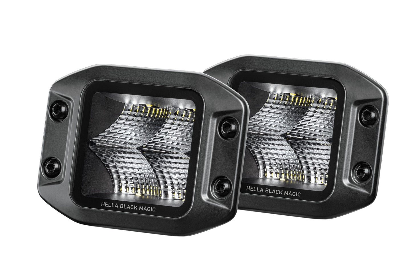 HELLA LED-Spotlight - Black Magic Edgeless Cube Kit 3.2" - 12/24V - 3000lm 1FA358176-831