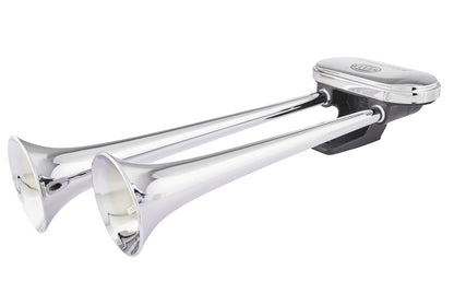 HELLA Trumpet Horn CA34 - 24V - 115dB(A) - Low Tone/High Tone - Quantity: 1 3PB005411-001