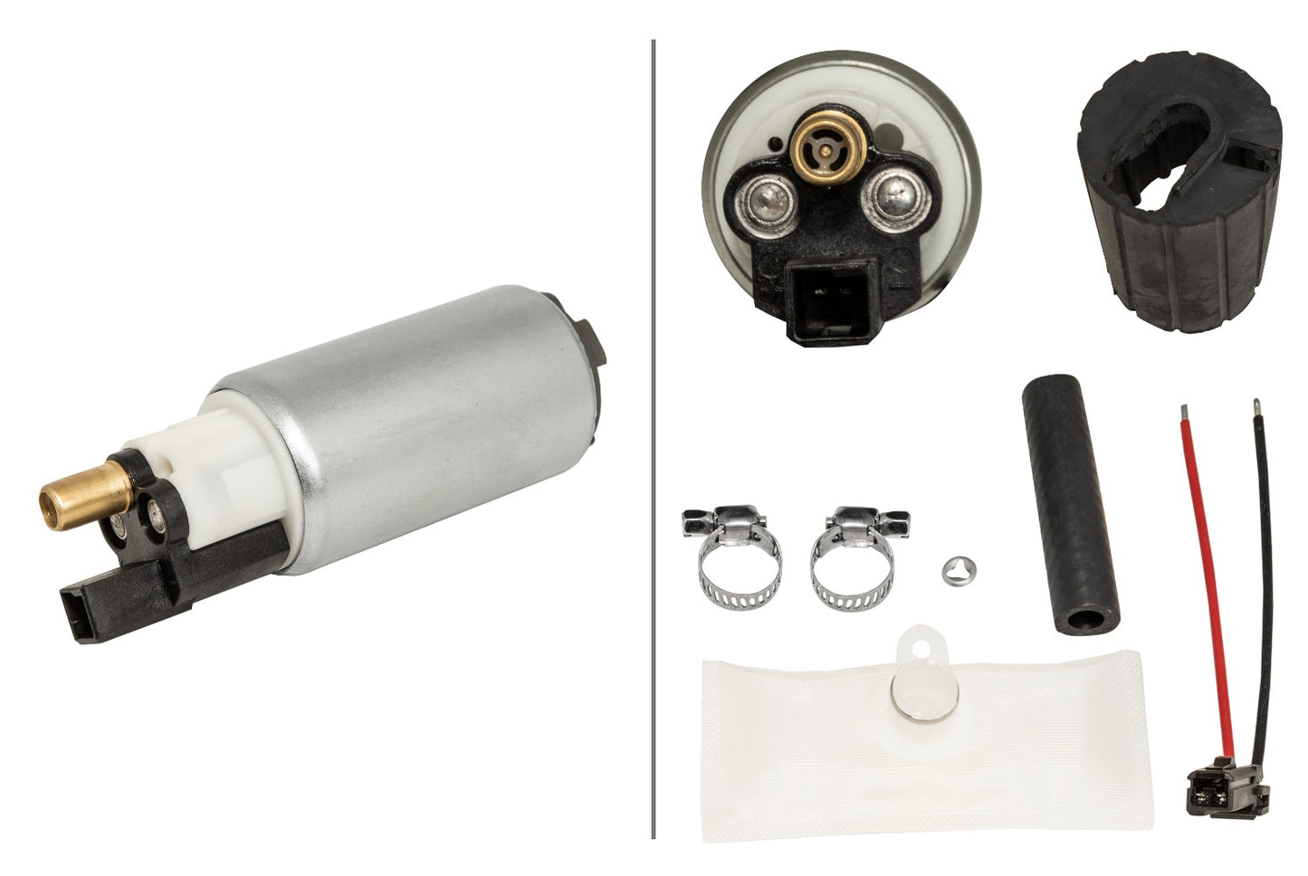 HELLA Fuel Pump - Electric - 2-pin connector 8TF358106-551