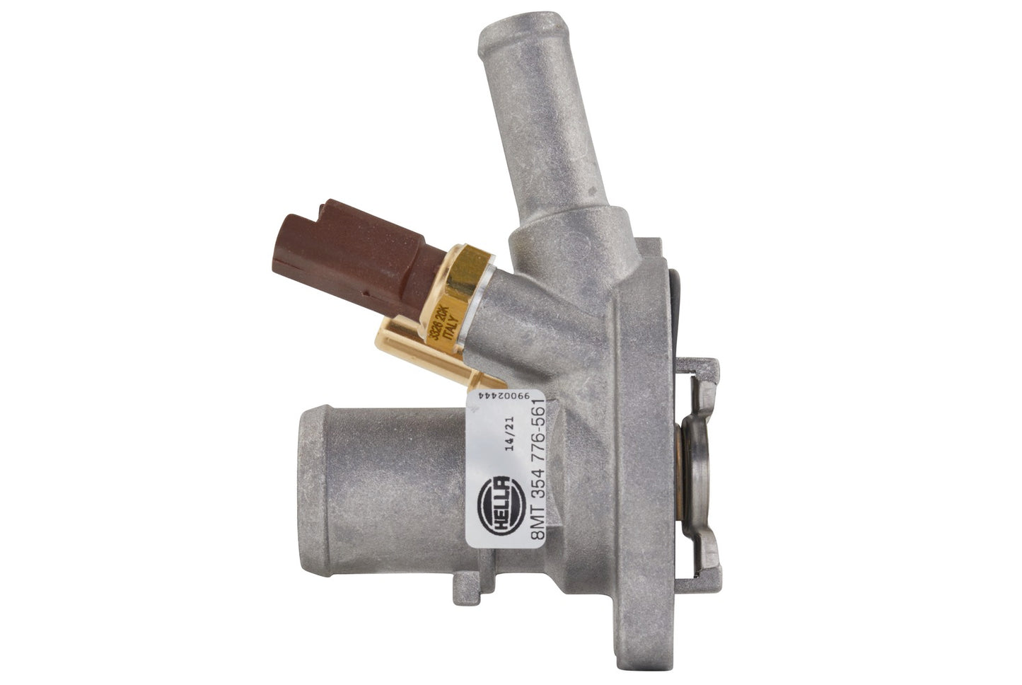 Hella Coolant Thermostat - with gasket/seal/with temperature sensor 8MT354776-561