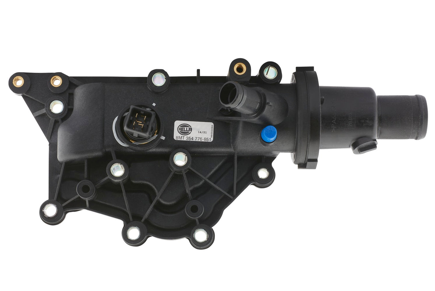 Hella Coolant Thermostat - with gasket/seal 8MT354776-851