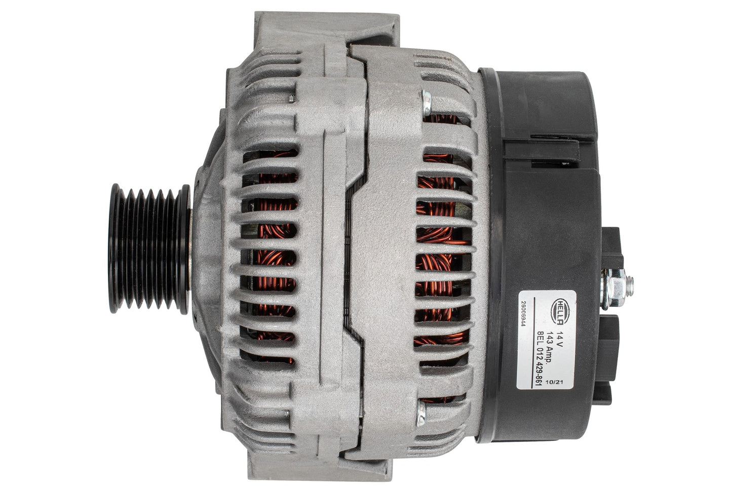 HELLA Alternator - 14V - 143A - for e.g. MERCEDES-BENZ E-CLASS (W210) 8EL012429-861