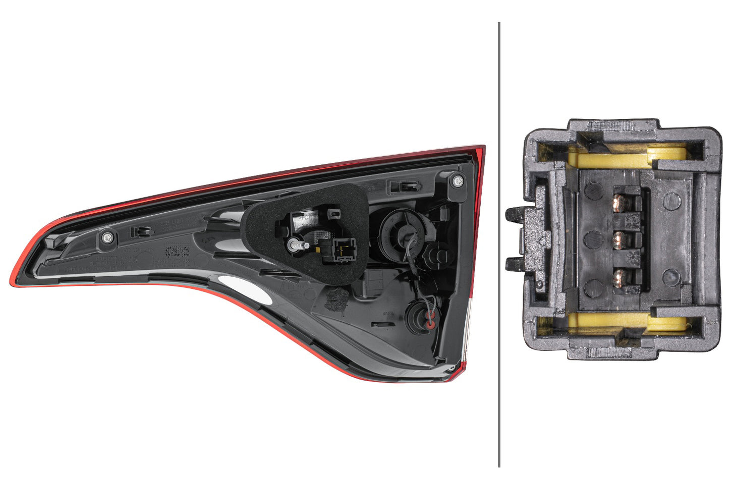 HELLA Rearlight - Hybrid - Inner Section - left - for e.g. RENAULT SCÉNIC IV (J9_) 2TZ012312-111