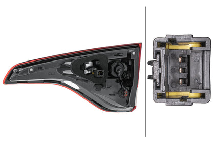 HELLA Rearlight - Hybrid - Inner Section - left - for e.g. RENAULT SCÉNIC IV (J9_) 2TZ012312-111