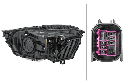HELLA Matrix-Headlight - right - for e.g. AUDI Q3 (F3B, F3N) 1LX354870-161