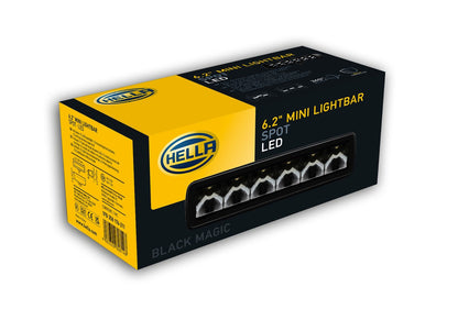 HELLA LED-Spotlight - Black Magic Edgeless Mini Lightbar 6.2" - 12/24V - 2000lm 1FB358176-211