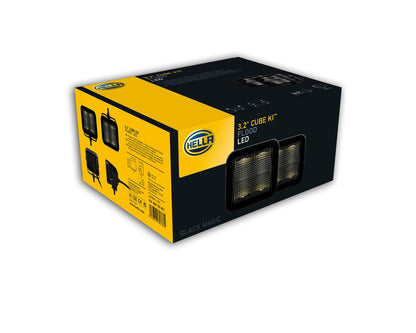 HELLA LED-Spotlight - Black Magic Edgeless Cube Kit 3.2" - 12/24V - 3000lm 1FA358176-811
