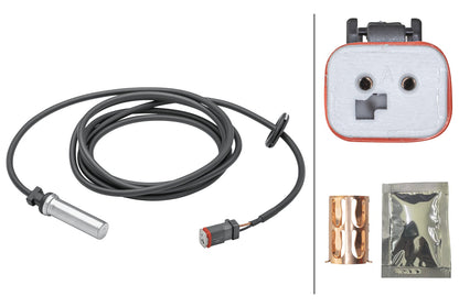 HELLA Sensor, wheel speed - 2-pin connector 6PU230048-061