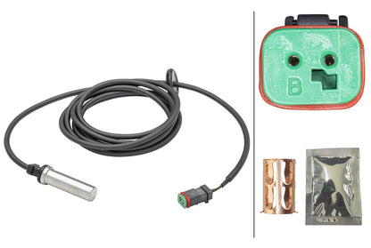 HELLA Sensor, wheel speed - 2-pin connector 6PU230048-071
