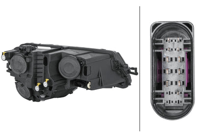 HELLA Hybrid-Headlight - left - for e.g. SKODA KAROQ (NU7, ND7) 1EG354855-051