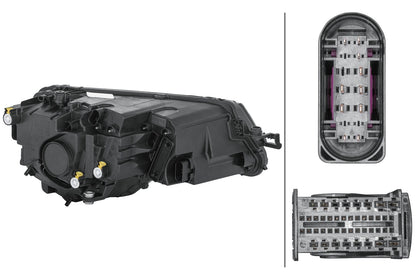 HELLA LED-Headlight - left - for e.g. SKODA KAROQ (NU7, ND7) 1EX354855-011