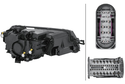 HELLA LED-Headlight - left - for e.g. SKODA KAROQ (NU7, ND7) 1EX354855-031