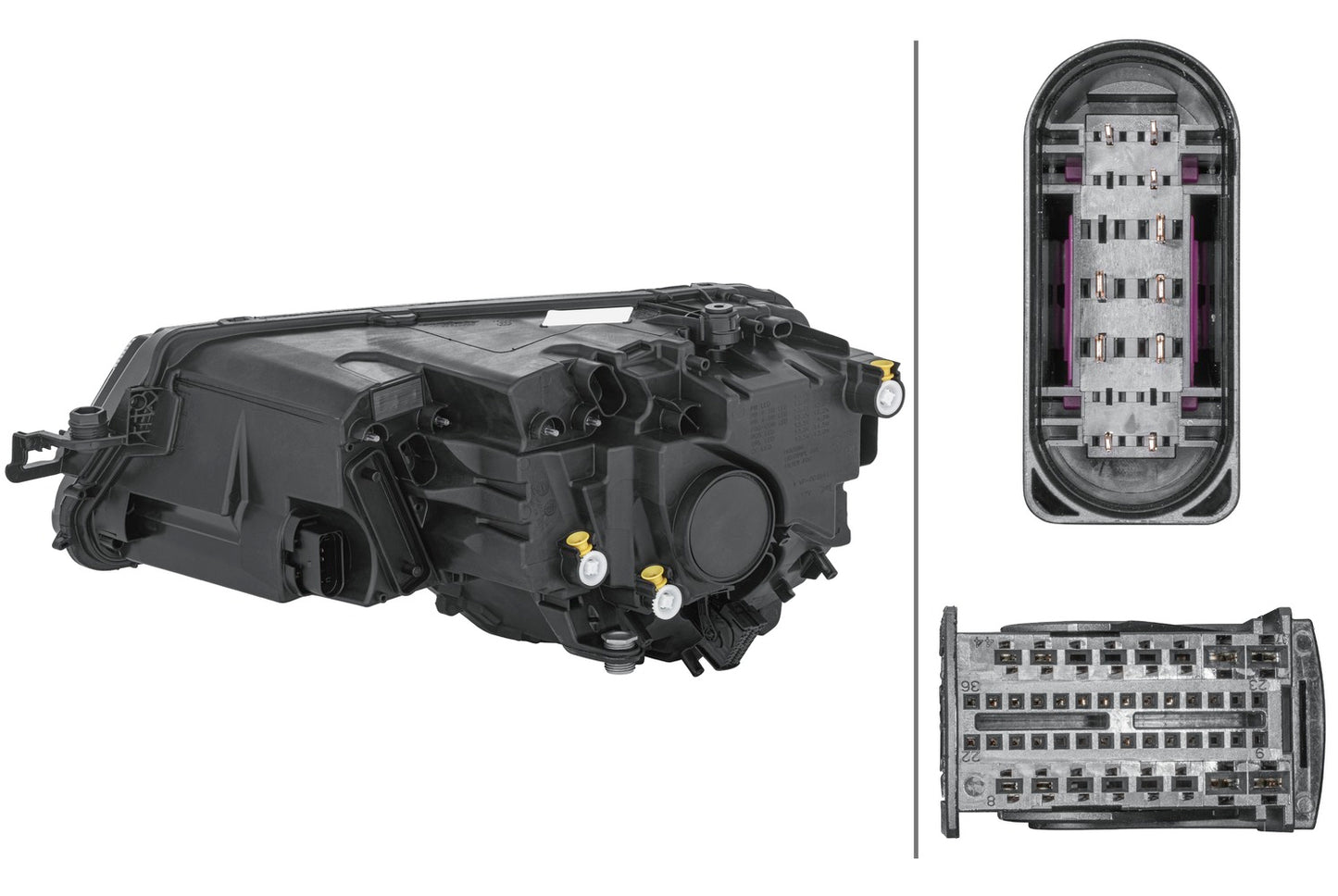 HELLA LED-Headlight - right - for e.g. SKODA KAROQ (NU7, ND7) 1EX354855-041