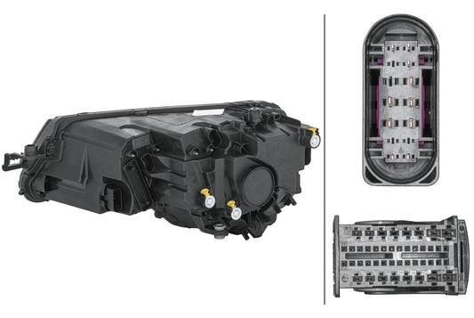 HELLA LED-Headlight - right - for e.g. SKODA KAROQ (NU7, ND7) 1EX354855-041