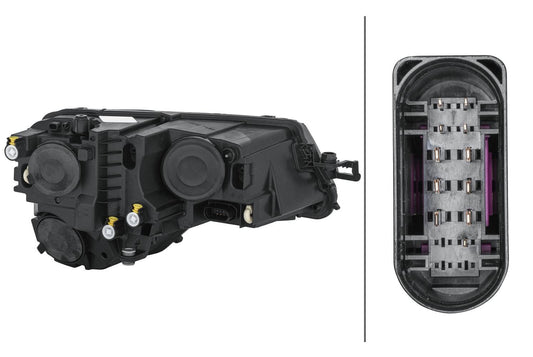 HELLA Hybrid-Headlight - left - for e.g. SKODA KAROQ (NU7, ND7) 1LG354855-071