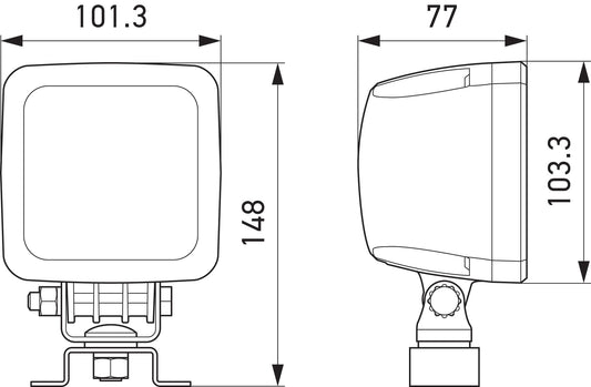 HELLA VALUEFIT LED-Reverse Light SQ1000 - 12/24V 2ZR357115-001