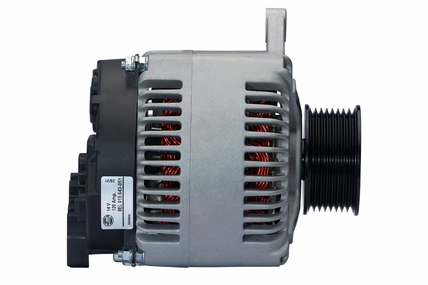 HELLA Alternator - 14V - 120A - for e.g. CASE / NEW HOLLAND 8EL015643-051