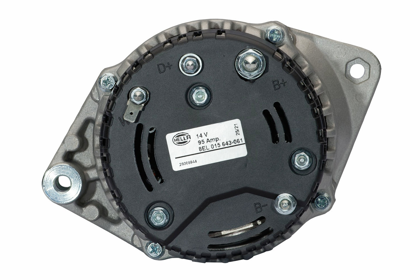 HELLA Alternator - 14V - 95A - for e.g. Renault Ares 8EL015643-061