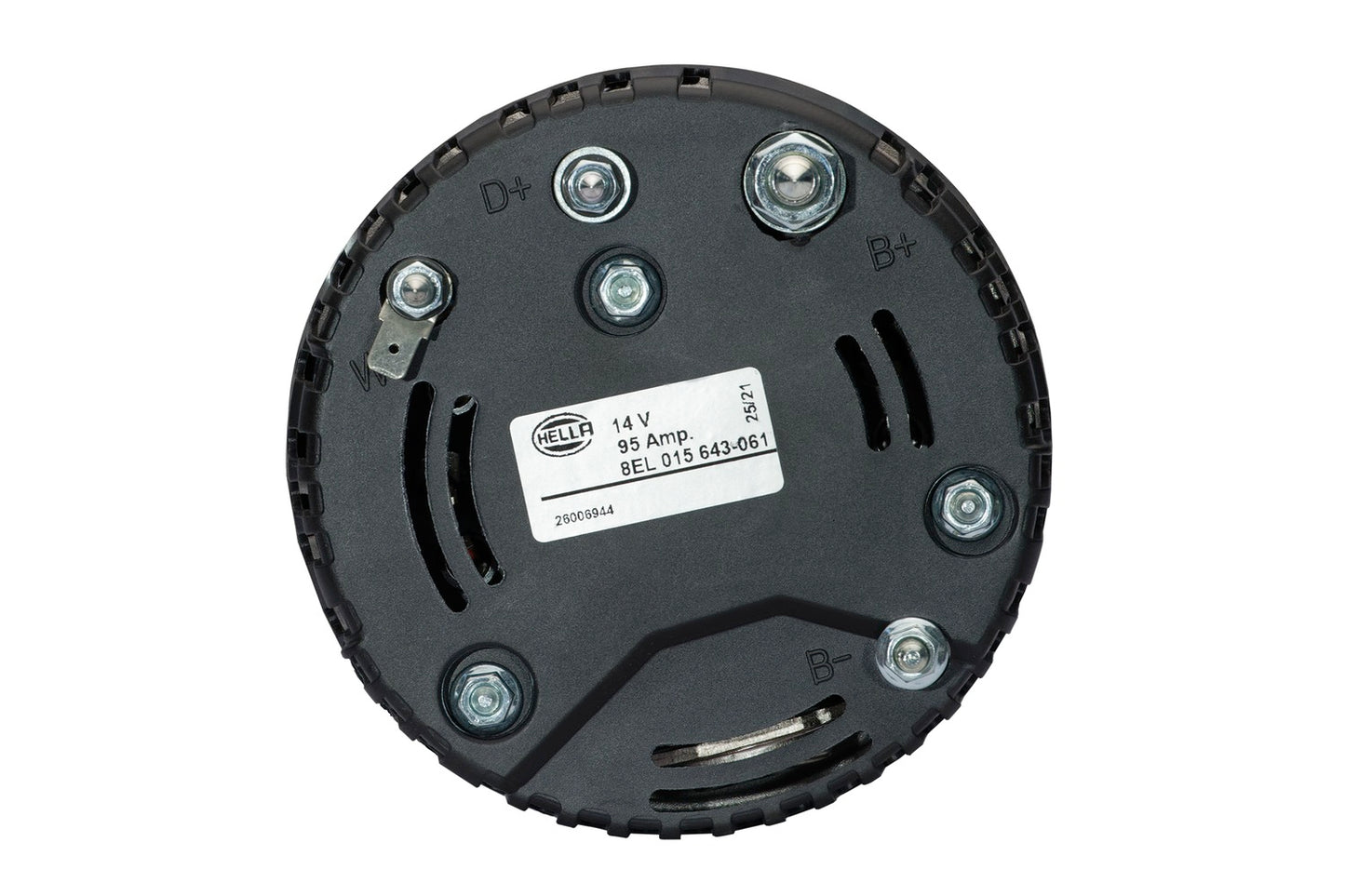 HELLA Alternator - 14V - 95A - for e.g. Renault Ares 8EL015643-061