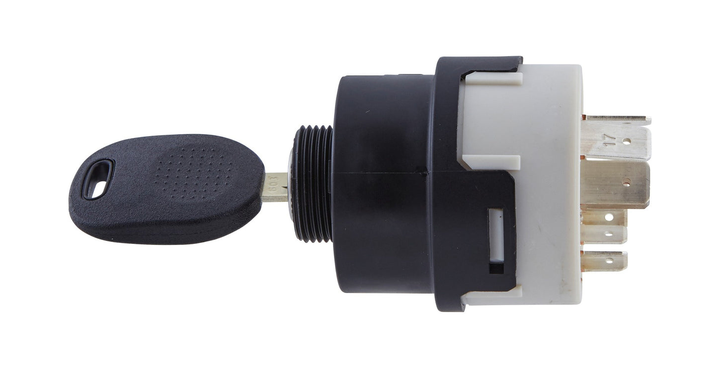 HELLA Ignition Switch - Rotary Operation - 12/24V - 10-pin connector 6JB003959-001