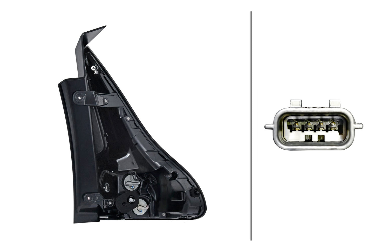 HELLA Rearlight - Hybrid - Outer section - left - for e.g. RENAULT GRAND SCÉNIC IV (R9 2SD012313-111
