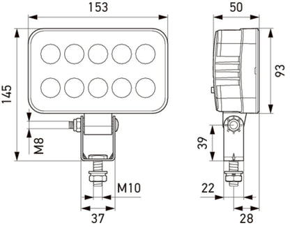 HELLA VALUEFIT LED-Worklight Master - 12/24V 1GA357060-001