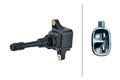 HELLA Ignition Coil - 12V - 2-pin connector - Bolted 5DA358168-791