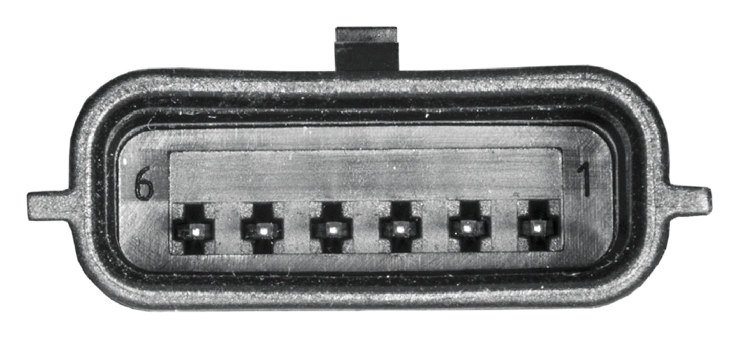 HELLA Sensor, accelerator pedal position - for right-hand drive vehicles - 6-pin conne 6PV009978-801